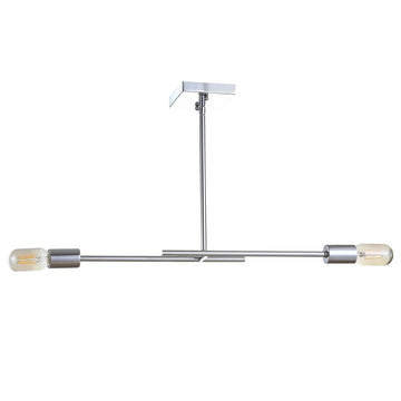 Turing 30.5" Adjustable Metal LED Linear Pendant - JONATHAN Y